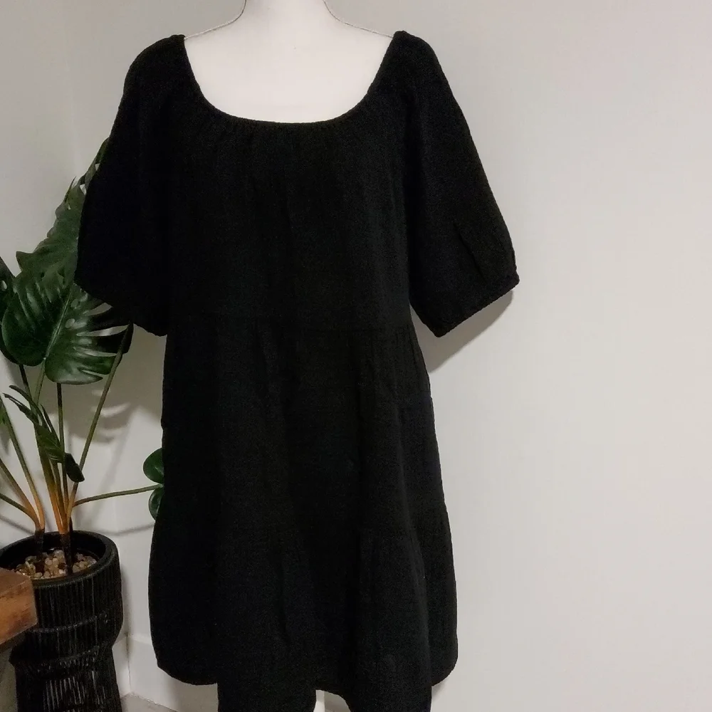 crochet chain dress RIBBON CROCHET DRESS main image 1